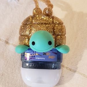 Glitter Turtle Pocketbac Holder